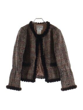 Chanel Tweed Jacket Multi